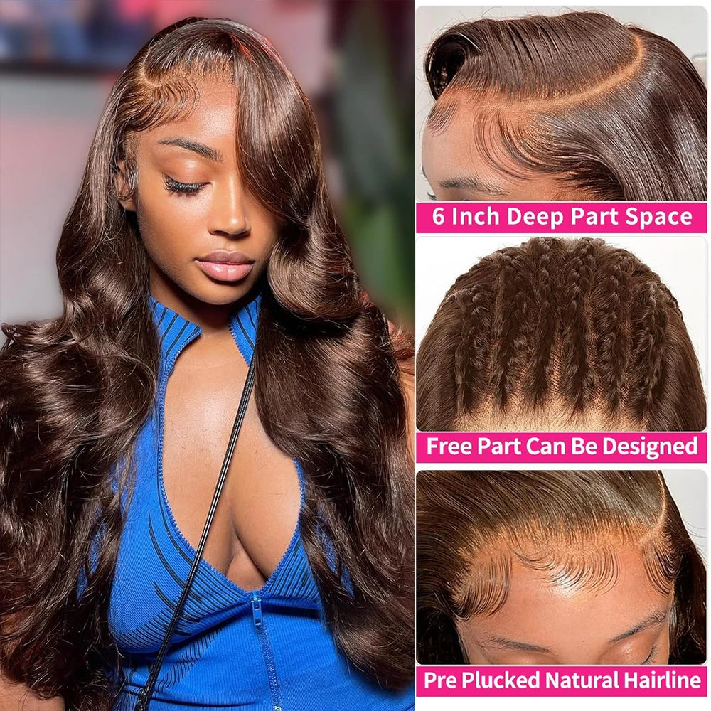 Brown Sugar Bombshell -Premium Body Wave Wig