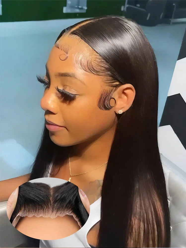 InvisiDraw Silk Press 360 Wig - Premium Raw Brazilian Hair