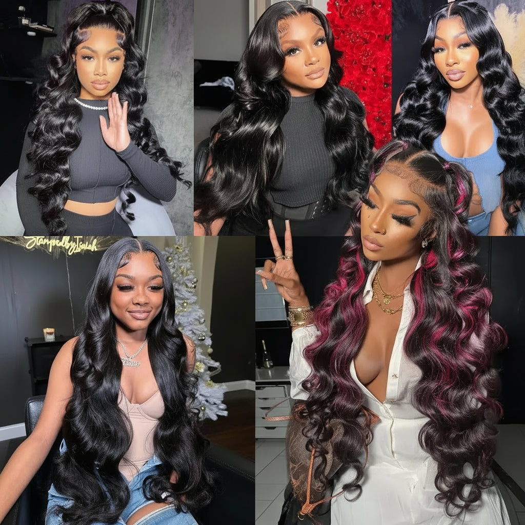 Highest Quality Premium Raw Virgin Cambodian Body Wave Bundles – Natural Black