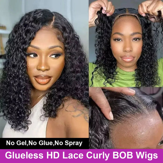 Onyx Gluesless Bob - 100% Brazilian Deep Wave