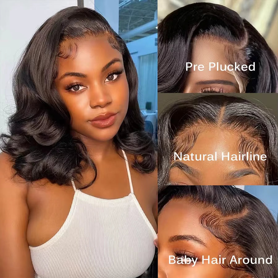 Velvet Wave Luxe Bob - Deep Wave Wig